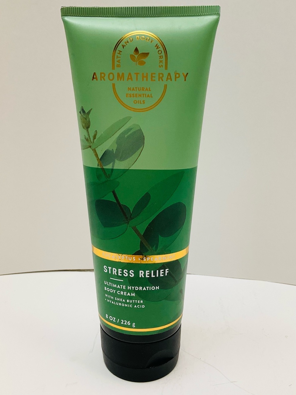 Bath & Body Works Aromatherapy Stress Relief Green Body Cream